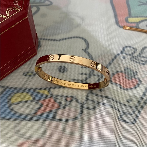Cartier Jewelry - Cartier Classic Love Bracelet Rose Gold
